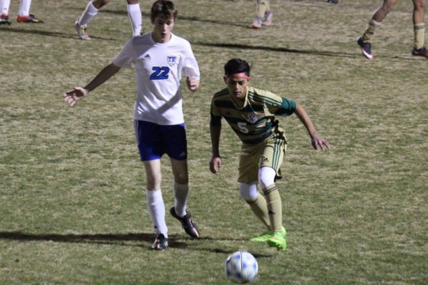 Eduardo Marcial and the rest of Hawk Soccer has already matched a team high in victories with 5 (pictures by Lynne Carpenter)