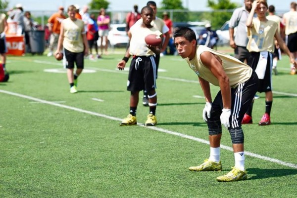 Tristan Chacon in Austin this past April to realize a goal in making Top Gun.