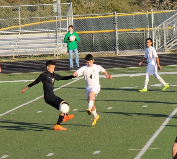 Julian De La Paz is figuring out a new dance move in Canyon Lake's win over Burnet Lynne Carpenter photos