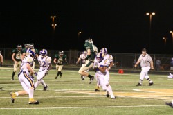 Receiver Matt Magness makes the catch on pivotal third down play in the fourth quarter