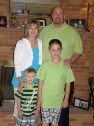 Referee Johnny Ivie and Family