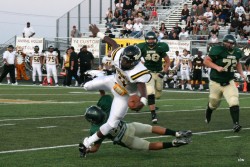 Matt Noyola catching a Tiger