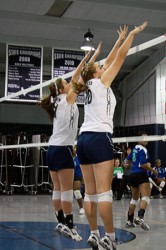 Blockers Bailey Beene and Wendy Johnson taking care of Business