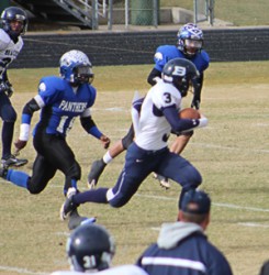 Grady Achilles rushing for one of 7,988 yards for his Career 