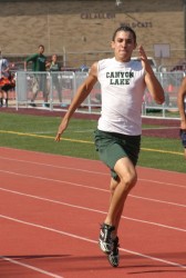 State Bound Jordan Anderson running 400 Meter at Corpus Christi