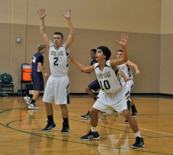 Chandler Faulkner and Isaac Mendez are the first line of Defense