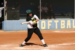 Kelsey Ahrens taking her swings