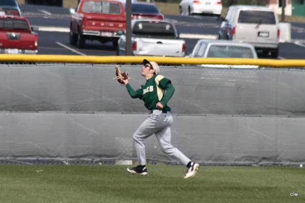 Daniel Camarillo making the fly balls look easy