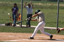 Travis Walker in the Batters Box