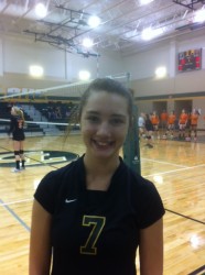 Freshman Setter Mia Riali