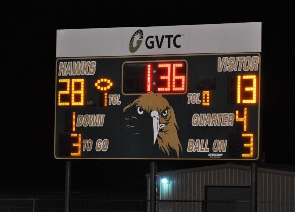 Canyon Lake has Scoreboard on Wimberley