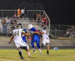 Defensive End Christian Dittman working as a Dog Catcher