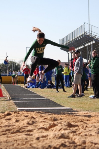 Triple Jumper Bailey Drum will be in the hunt for continuing her Track Season in Area Meets