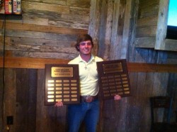 Nick Cahill interviewing for work at a Hardware store after bringing home several awards at the Hawk Baseball Banquet