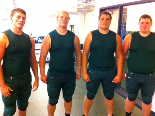 Behemoths: Jonathan McGuire, Austin Kahil, Tristan Woodruff and Gordon McCleary