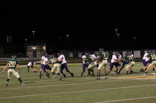 Canyon Lake's JV taking Bandera Bulldogs to the Pound