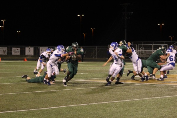 Robert Woods in run against Bandera earlier this year. 