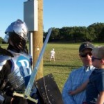 Bracken Warrior showing off his Armor