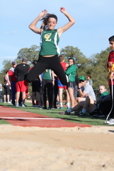 Senior Mariah Ellis and five other Hawks are heading to Area Meet this week.