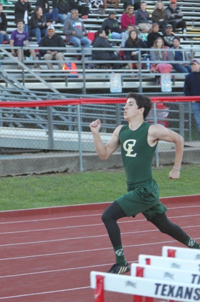 Canyon Lake's Austin Camacho running to Kingsville after qualifying in the 800 meter run