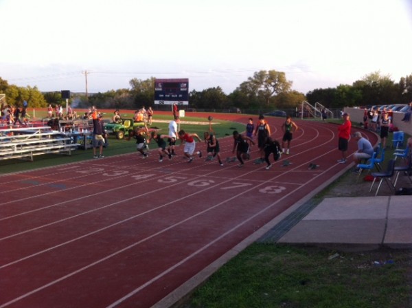 Hawks win Varsity Boys in Wimberley's Track & Field 