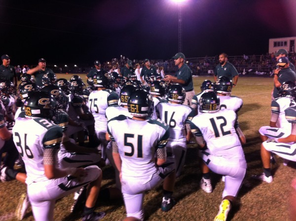 Canyon Lake still had enough energy to kneel after game with Marion