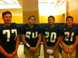 Cameron Hebert, Sheldon Flint, Triston Chacon, and Trenton Lorett after won over Wimberley