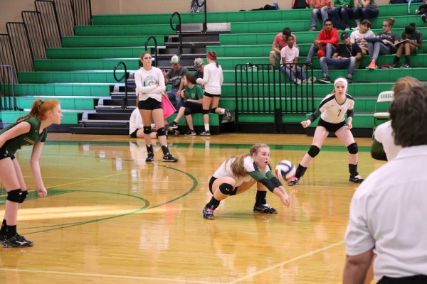 Kaylie Duke Digging for Gold in Win over Cuero