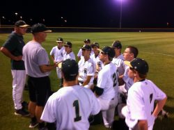 Hawk's JV Baseball taking instruction after comeback against Blanco