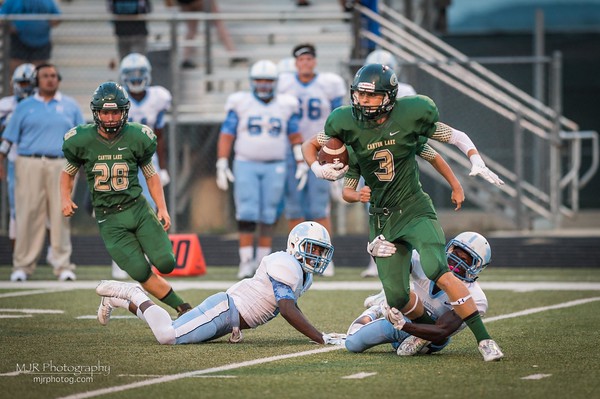 Senior Brandon Courtney has Raiders looking up after reception