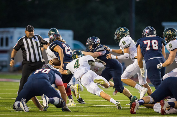 Parker Reno is relentless on this tackle