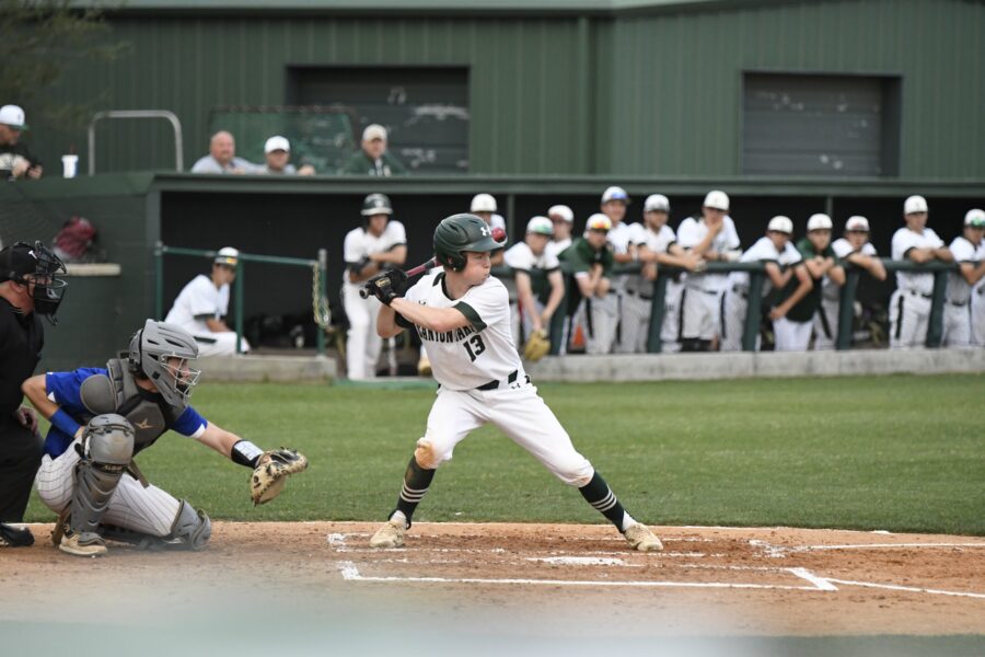 Sophomore Chase Anderson had an awakening as a batter this year.