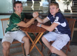 Henshaw-Achilles Zach Henshaw and Grady Achillies