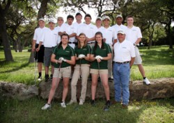 5x7 NO TITLE GOLF 3624 Boy's Team (L-R) Skyler Tschoepe, Garrett Winters, Andrew Riali, Ralph Gonzales