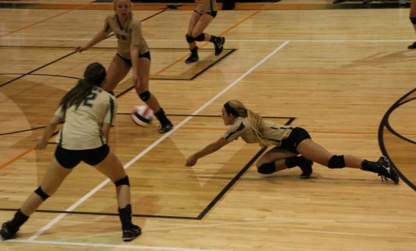 Mariah Ellis is goes all out in game with Sealy
