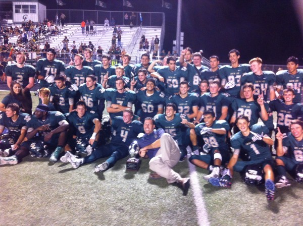 Hawks with Devil's Back Bone Trophy after Wimberley Win