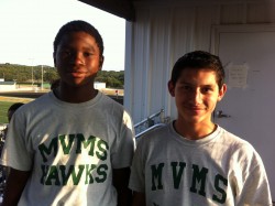 Paul Martinez and Hunter Niemuth were all smiles after destroying the Badgers