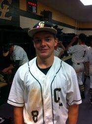 Austin Brooks end season with great fielding play and an over .300 batting average