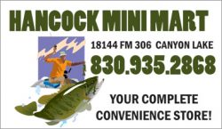 Hancock Mini-Mart Says Go Hawks