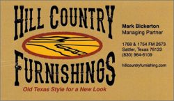 Hill Country Furnishings says way to go Hawks