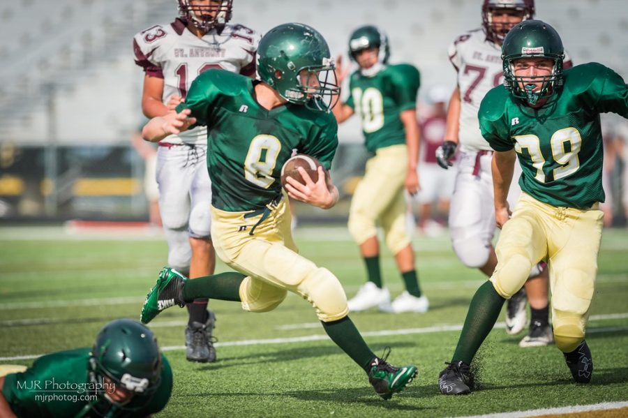 Ethan Slater shows some good open field running in win over St. Anthony