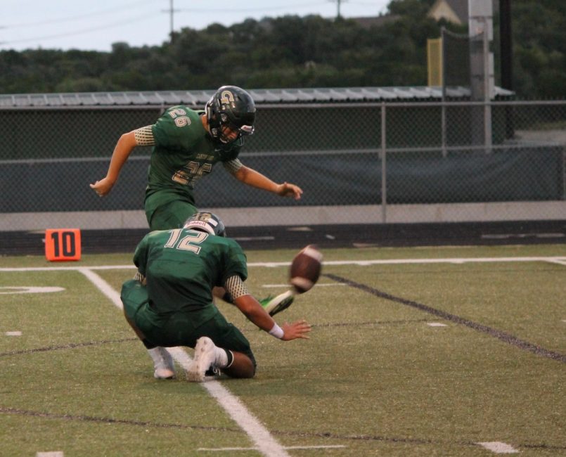 Trenton Lorett has been a welcome surprise in the kicking game this season