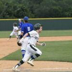 Chase Anderson rounding the bases in win over Needville.