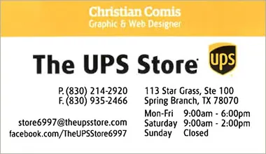 Christian Comis Designer – UPS