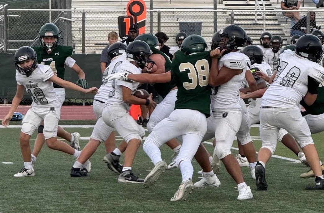 Steele had Knightmares in, 45-0 Loss to Hawk Freshman