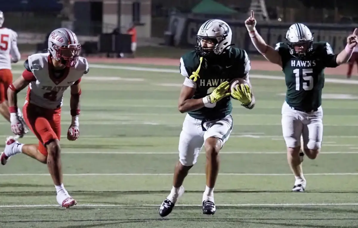 Hawk’s Rebelled Against Travis Rebels, 55-7